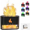 ZVLHČOVAČ VZDUCHU KRB DIFUZÉR AROMATERAPIA LED LAMPA EFEKT OHŇA