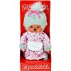 Sekiguchi Monchhichi plyšová figúrka babičky so šatami sivá