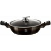 Panvica BERLINGERHAUS Panvica hlboká s pokrievkou Shiny Black Collection 24cm (BH-6608)