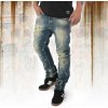 Yakuza jeansy pánske 893 STRAIGHT JEANS JEB 12078 bronzee distressed Farba: modrá, Veľkosť: 33