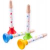 Bigjigs Toys trumpetkou Hviezdičky zelená
