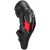 Chrániče kolien Alpinestars SX-1 Plasma čierno-červeno-sivé Veľkosť: L/XL
