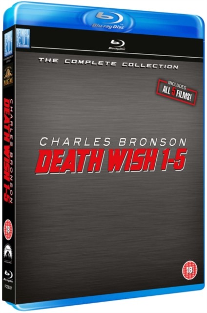 Death Wish 1-5 Blu Ray Box Set BD