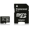 Pamäťová karta Transcend MicroSDHC 8GB UHS-I U1 (90MB/s) + adapter (TS8GUSDHC10U1)