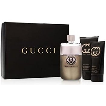 Gucci Guilty Pour Homme EDT 90 ml + balzam po holení 75 ml + sprchový gél 50 ml darčeková sada