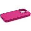 Ochranný silikónový kryt Cellularline Sensation Plus pre Apple iPhone 15 Pro, ružová