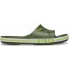 Unisex šľapky Crocs, BAYABAND SLIDE khaki,biela,svetlo zelená, 42/43