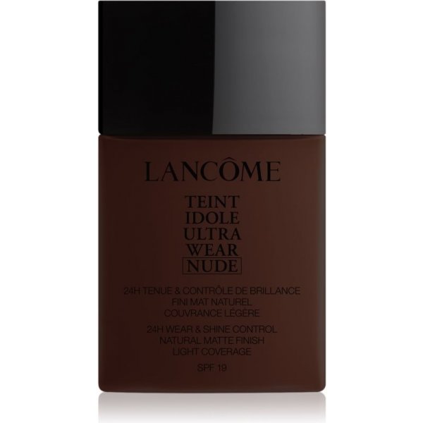 Make-up Lancôme Teint Idole Ultra Wear Nude ľahký zmatňujúci make-up 17 Ebène 40 ml