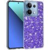 Techsuit Sparkly Glitter puzdro pre Xiaomi Redmi Note 13 4G – fialové (Purple)