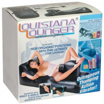 Louisiana Lounger - love machine nafukovacie vibračné lehátko