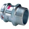 Přechodový konektor Viega s SC -Contur 18 mm x GZ 3/4 galvanizovaná ocel - 559021