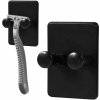 HomePRO AG807 Samolepiaci nástenný vešiak multifunkčný 5,5x7,5cm, čierna