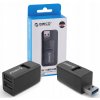 Mini USB 3.1 hub, 3 porty, bez kábla, hliníkový ORICO