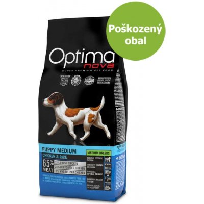 Optima Nova Dog Puppy Medium 12 kg