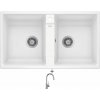 Blanco ZIA 9 biela 516678 + Blanco MIDA-S chróm 521454