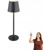 Stolová lampa Globo Lighting VANNIE čierna 3 W