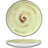 Dezertný/Šalátový tanier porcelánový pistáciový okrúhly Wilmax 20,5 cm