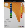 Akrylové farby Daler & Rowney simply 24ks sada