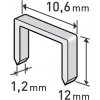 Extol Premium 8852204 Spony do sponkovacej pištole 1000ks, dĺžka/L 12mm