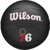 Wilson Team Tribute Philadelphia 76ers Mini lopta WZ4017611XB Black 3