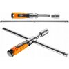 Kľúč na kolesá NEO TOOLS obojstranný 17/19 mm s pogumovanou rukoväťou