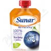 Sunar Do ručičky Čučoriedka a jablko 100% ovocia 4m+ 100 g