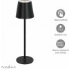 Nedis LTOUT05BK - LED stolní lampa| LED | 1.8 W | 150 lm | 3000 - 6000 K | Černá