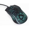 GEMBIRD myš MUSG-RGB-01, podsvícená, 7 tlačítek, černá, 3600DPI, USB MUSG-RGB-01