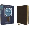 NIV Study Bible, Fully Revised Edition (Study Deeply. Believe Wholeheartedly.), Genuine Leather, Calfskin, Brown, Red Letter, Comfort Print (Mark L Strauss,Jeannine K Brown,Craig L Blomberg,Michael Wi