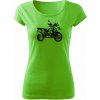 T-ričko BMW R1250GS dámske tričko Farba trička: Jablkovozelená, Veľkosť: XXL