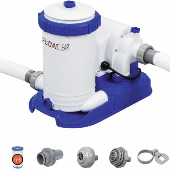 Bestway 58391 Flowclear Kartušová filtrácia 2500l / h