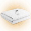 Deka Costway bavlna 80 cm x 150 cm biela