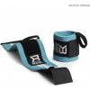 Better Bodies WOMENS WRIST WRAPS AQUA/WHITE – bandáže zápěstí Better Bodies tyrkysovo-bílé