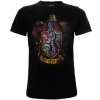 Harry Potter Gryffindor - Chrabromil tričko čierne pánske