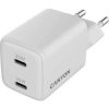 Nabíjačka do siete Canyon 2x USB-C 35 W (CNS-CUW35CC) biela