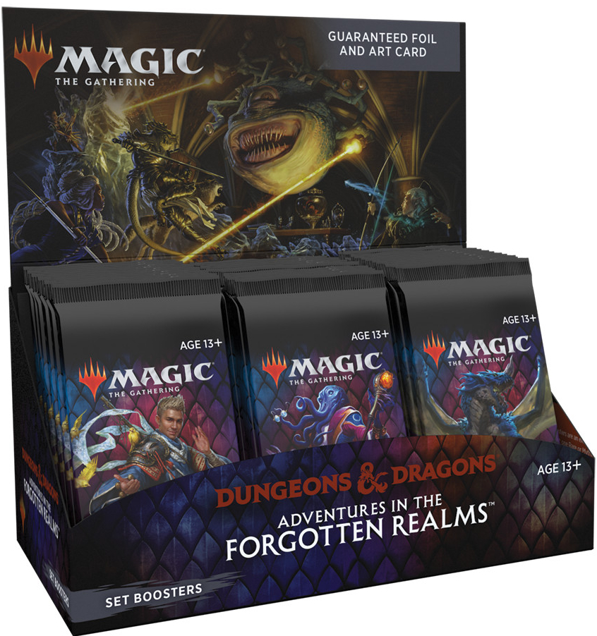 Wizards of the Coast Magic the Gathering Adventures in the Forgotten Realms Set Booster Box