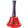 PartyDeco červený zvonček s nápisom