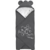 Hauck Zavinovacia deka do autosedačky a kočíka Snuggle Mickey Mouse Anthracite