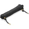 Liebe Seele Silky Cotton Shibari Rope 10m (Black), viazacie lano