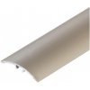 Oblý prechodový profil AL CEZAR - 37 x 5 x 930 mm - Samolepiaco-narážací - LW375w1 - Elox šampaň - 9340309