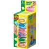 Ses Prstové farby pastelové - malé kalíšky 6 x 45 ml