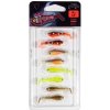Fox Rage Gumová Nástraha Micro Spikey Mixed Colour Lure Pack 4 cm