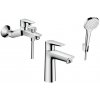 Súprava vaňová/sprchová batéria Hansgrohe Talis E 71740000, umývadlová batéria Hansgrohe Talis E 71710000, 26425400
