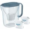 BRITA Filtračná kanvica Brita Style Essential+2 s vložkami MaxtraPro PP (2 × 4 l; tmavomodrá)