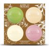 Jeanne en Provence Olive/Jasmine/Verbena/Rose tuhé parfémované mýdlo 4 x 100 g darčeková sada