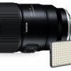 Tamron 90 mm F/2.8 Di III MACRO VXD pre Sony FE + LED svetlo Jupio PowerLED JPL200A