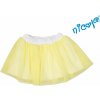 Dětská sukne Nicol, Mořská víla - žltá, veľ. 122