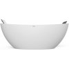 Hoesch Namur voľne stojaca vaňa 180x80 cm oválne biela 4401.010305