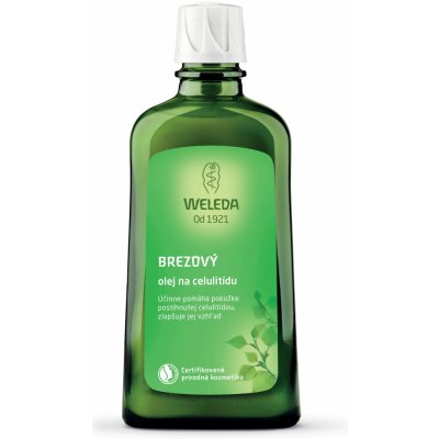 Weleda Body Care brezový olej proti celulitíde Birch Cellulite Oil 200 ml