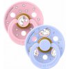 BIBS BIBS x Moomin Colour cumlíky z prírodného kaučuku 2ks - veľkosť 1 (Dreaming Baby Pink Mix)